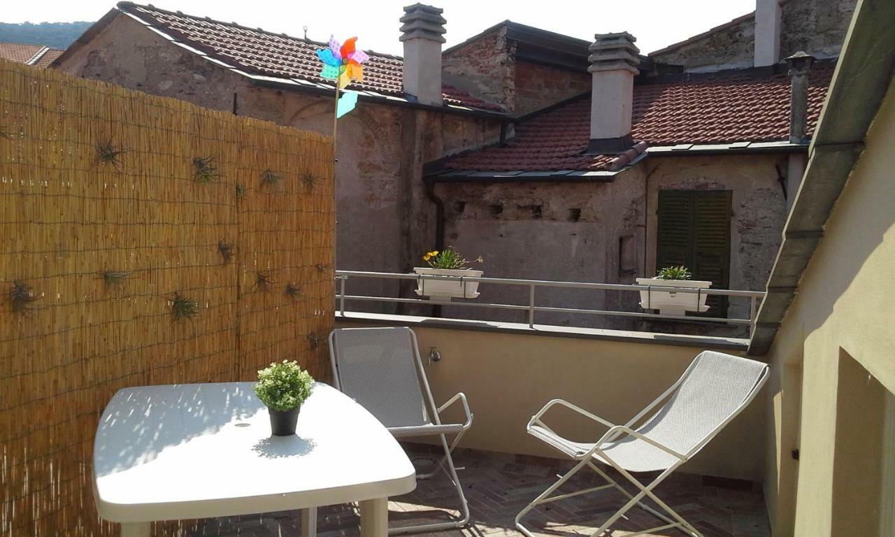 Casa Francesca Torre Saracena Lägenhet Dolcedo Exteriör bild